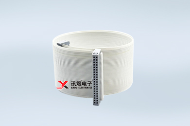 （4）蘇州訊煜電子,1.27 潔凈超薄運(yùn)動(dòng)排線（4000萬次）,（40芯）訊煜1.27 ePTFE IDC運(yùn)動(dòng)超薄排線<br/>潔凈等級達(dá)IPA Class1_208